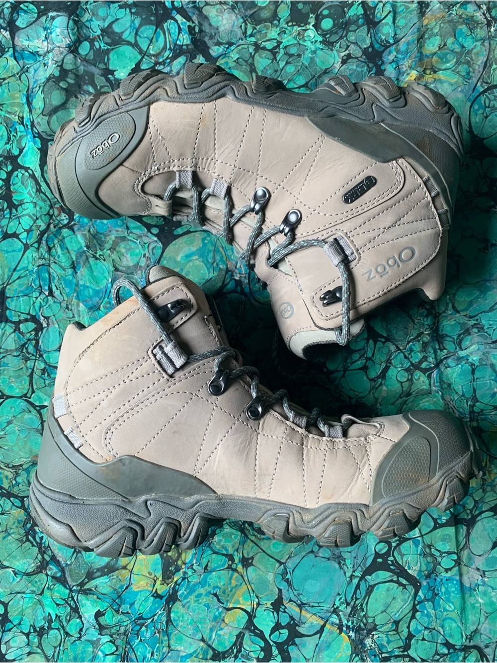 Women’s Oboz Bridger Waterproof Hiking Boots 11 EUC - Picture 4 of 14